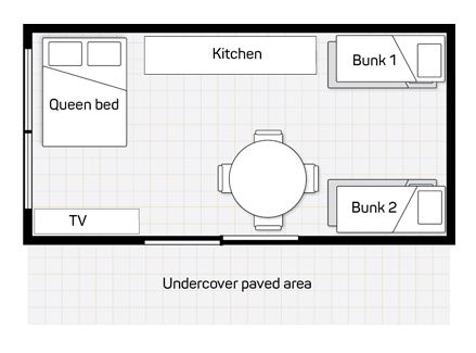 Rawnsley ParkCabin Floorplan